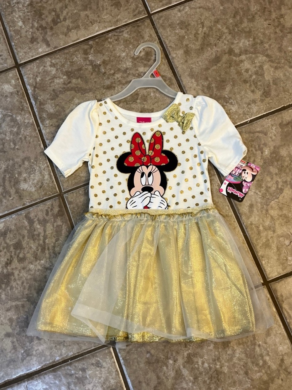 Disney Minnie Mouse Tutu Dress Size 2T